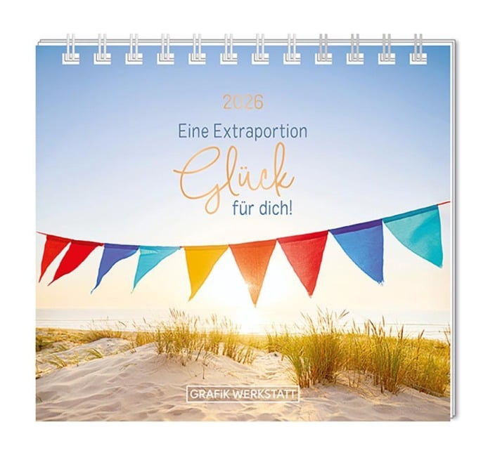 Mini-Kalender 2026 Eine Extraportion Glück für dich! - 