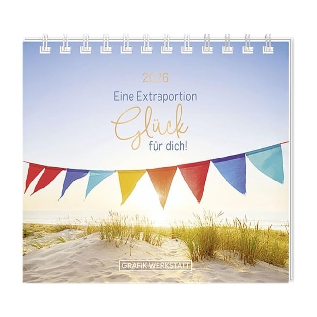 Mini-Kalender 2026 Eine Extraportion Glück für dich! - 