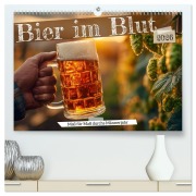Cover-Bild zum Titel 'Bier im Blut - Maß für Maß durchs Männerjahr (hochwertiger Premium Wandkalender 2026 DIN A2 quer), Kunstdruck in Hochglanz' von 'Mb Fotografie'