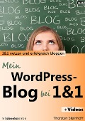 Cover-Bild zum Titel 'Mein WordPress-Blog bei 1und1' von 'Thorsten Steinhoff'