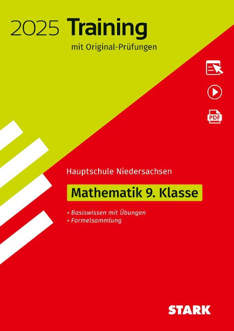 STARK Original-Prüfungen und Training Hauptschule 2025 - Mathematik 9.Klasse - Niedersachsen - 