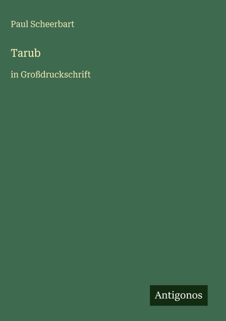 Tarub - Paul Scheerbart