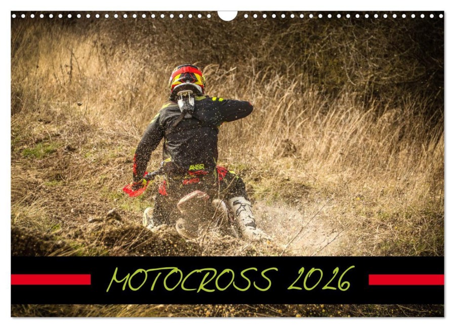 MOTOCROSS 2026 (Wandkalender 2026 DIN A3 quer), CALVENDO Monatskalender - Arne Fitkau Fotografie & Design