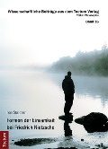Cover-Bild zum Titel 'Formen der Einsamkeit bei Friedrich Nietzsche' von 'Ivan Stuppner'