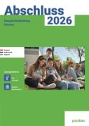 Cover-Bild zum Titel 'Abschluss 2026 - Hauptschule Hessen - Lösungsband - Deutsch, Mathe und Englisch' von ''
