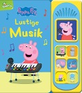 Peppa Pig - Lustige Musik -Soundbuch - Pappbilderbuch mit 7 lustigen Geräuschen - 