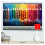 Cover-Bild zum Titel 'Farben des Moments (hochwertiger Premium Wandkalender 2026 DIN A2 quer), Kunstdruck in Hochglanz' von 'Peter Roder'