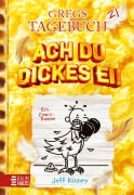Cover-Bild zum Titel 'Gregs Tagebuch 21 - Ach du dickes Ei!' von 'Jeff Kinney'
