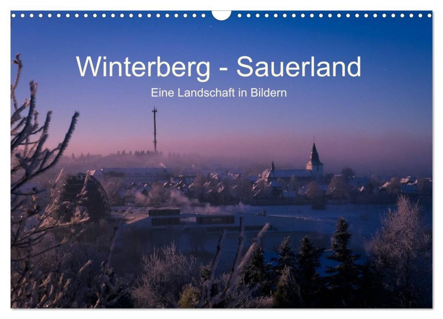 Winterberg - Sauerland - Eine Landschaft in Bildern (Wandkalender 2026 DIN A3 quer), CALVENDO Monatskalender - Dora Pi