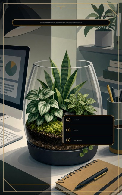 Low-Light-Terrarien am Schreibtisch - Martin Heller