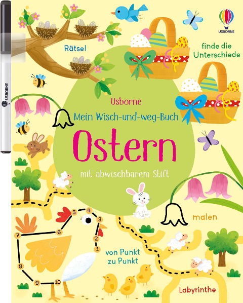 Mein Wisch-und-weg-Buch: Ostern - Kirsteen Robson