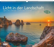 Cover-Bild zum Titel 'Licht in der Landschaft 2026 - Wandkalender 60,0 x 50,0 cm - Spiralbindung' von ''