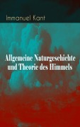Cover-Bild zum Titel 'Allgemeine Naturgeschichte und Theorie des Himmels' von 'Immanuel Kant'