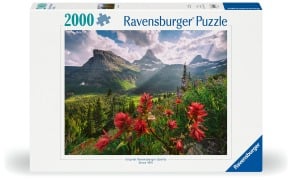Cover-Bild zum Titel 'Erwachsenenpuzzle 2000 Teile - Unberührte Berge' von ''