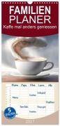Cover-Bild zum Titel 'Familienplaner 2027 - Kaffe mal anders geniessen mit 5 Spalten (Wandkalender, 21 x 45 cm) CALVENDO' von 'Dirk Rosin'