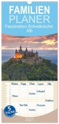 Cover-Bild zum Titel 'Familienplaner 2027 - Faszination Schwäbische Alb mit 5 Spalten (Wandkalender, 21 x 45 cm) CALVENDO' von 'Jiri Viehmann'