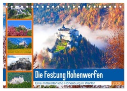 Cover-Bild zum Titel 'Die Festung Hohenwerfen (Tischkalender 2026 DIN A5 quer), CALVENDO Monatskalender' von 'Christa Kramer'