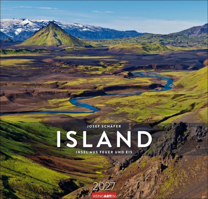 Island Kalender 2027 - Insel aus Feuer und Eis - 