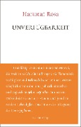 Cover-Bild zum Titel 'Unverfügbarkeit' von 'Hartmut Rosa'