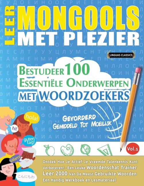 LEER MONGOOLS MET PLEZIER - GEVORDERD - Linguas Classics