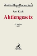 Cover-Bild zum Titel 'Aktiengesetz' von 'Uwe Hüffer, Jens Koch'
