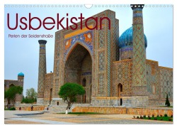 Cover-Bild zum Titel 'Usbekistan, Perlen der Seidenstraße (Wandkalender 2026 DIN A3 quer), CALVENDO Monatskalender' von 'Ralf Mock'