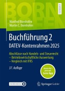 Cover-Bild zum Titel 'Buchführung 2 DATEV-Kontenrahmen 2025' von 'Manfred Bornhofen, Martin C. Bornhofen'