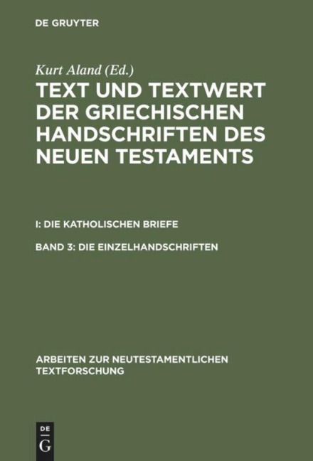 Die Einzelhandschriften - 