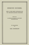 Cover-Bild zum Titel 'Ideen zu Einer Reinen Phänomenologie und Phänomenologischen Philosophie' von 'Huss'
