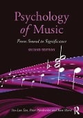 Cover-Bild zum Titel 'Psychology of Music' von 'Siu-Lan Tan, Peter Pfordresher, Rom Harré'