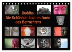 Buddha Die Schönheit liegt im Auge des Betrachters (Tischkalender 2025 DIN A5 quer), CALVENDO Monatskalender - Verena Bichmann