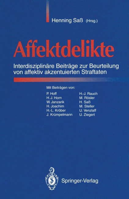 Affektdelikte - 