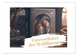 Cover-Bild zum Titel 'Coverschätze der Weltliteratur (Wandkalender 2026 DIN A2 quer), CALVENDO Monatskalender' von 'Silvia Siebler-Ferry'