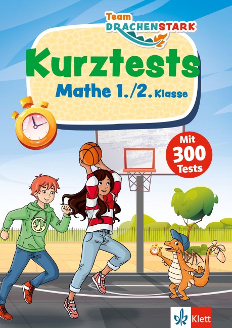 Team Drachenstark: Kurztests Mathe 1./2. Klasse - 