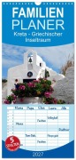 Cover-Bild zum Titel 'Familienplaner 2027 - Kreta - Griechischer Inseltraum mit 5 Spalten (Wandkalender, 21 x 45 cm) CALVENDO' von 'Peter Schneider'