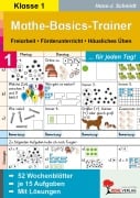 Cover-Bild zum Titel 'Mathe-Basics-Trainer / 1. Schuljahr' von 'Hans-J. Schmidt'