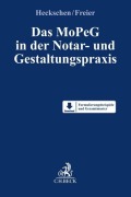 Cover-Bild zum Titel 'Das MoPeG in der Notar- und Gestaltungspraxis' von ''