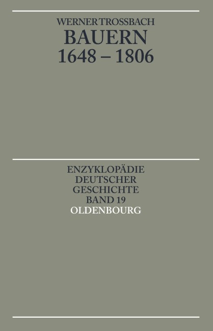 Bauern 1648-1806 - Werner Troßbach