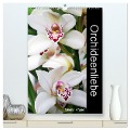 Orchideenliebe (hochwertiger Premium Wandkalender 2024 DIN A2 hoch), Kunstdruck in Hochglanz - Gisela Kruse