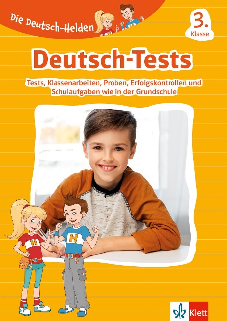 Die Deutsch-Helden: Deutsch-Tests 3. Klasse - 