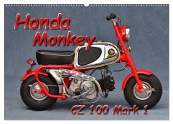 Cover-Bild zum Titel 'Honda Monkey CZ Mark 1 (Wandkalender 2026 DIN A2 quer), CALVENDO Monatskalender' von 'Ingo Laue'