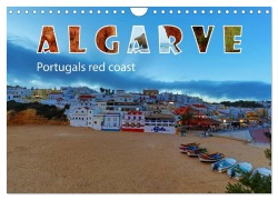 Cover-Bild zum Titel 'ALGARVE Portugals red coast (Wall Calendar 2026 DIN A4 landscape), CALVENDO 12 Month Wall Calendar' von 'Www. Bild-Erzaehler. Com Herzog'