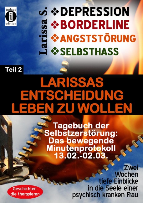 DEPRESSION - BORDERLINE - ANGSTSTÖRUNG - SELBSTHASS - Larissa S.
