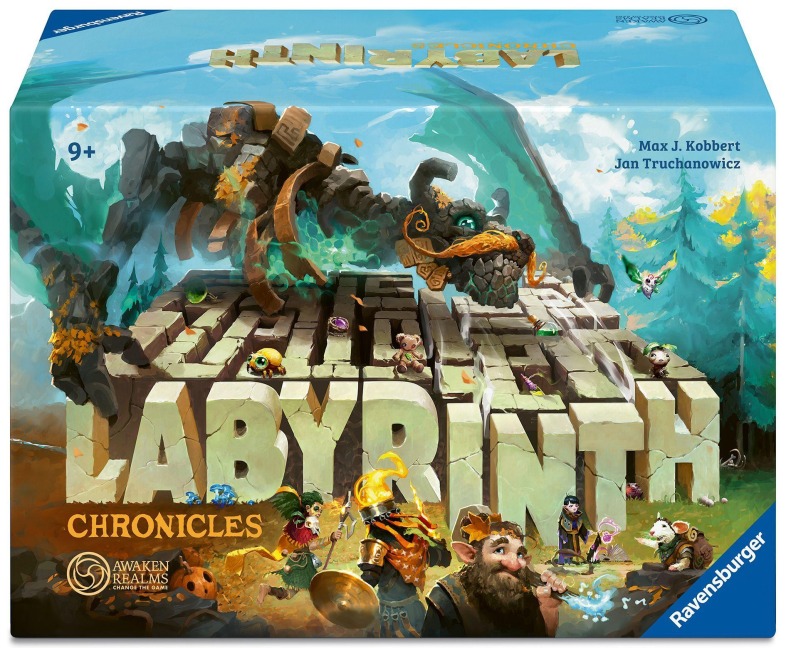 Labyrinth Chronicles - Schiebespiel, Brett- und Gesellschaftsspiel ab 9 Jahre - Max J. Kobbert, Jan Truchanowicz