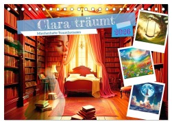 Cover-Bild zum Titel 'Clara träumt - Märchenhafte Traumfantasien (Tischkalender 2026 DIN A5 quer), CALVENDO Monatskalender' von 'Martina Marten'