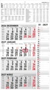 Cover-Bild zum Titel '4-Monatskalender Kombi 2027' von ''