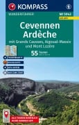 Cover-Bild zum Titel 'KOMPASS Wanderführer Cevennen, Ardèche mit Grands Causses, Aigoual-Massiv und Mont Lozère, 55 Touren mit Extra-Tourenkarte' von 'Astrid Sturm'