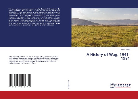 A History of Wag, 1941-1991 - Adera Adera