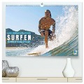 Surfen: Die perfekte Welle finden - Edition Funsport (hochwertiger Premium Wandkalender 2024 DIN A2 quer), Kunstdruck in Hochglanz - Calvendo Calvendo