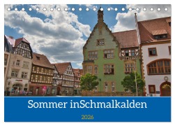 Cover-Bild zum Titel 'Sommer in Schmalkalden (Tischkalender 2026 DIN A5 quer), CALVENDO Monatskalender' von 'Tanja Voigt'